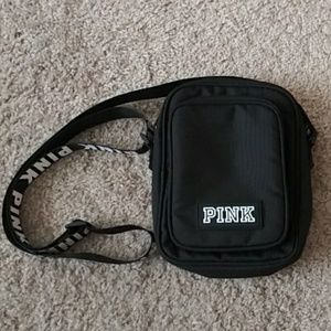 PINK Victoria's Secret Black Crossbody Bag